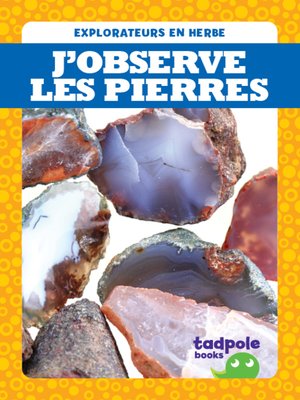 cover image of J'observe les pierres (I See Rocks)